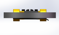 Plutools 400W Unités de roue différentielles 85mm pour pièces d'équipement de manutention de stationnement intelligent AGV