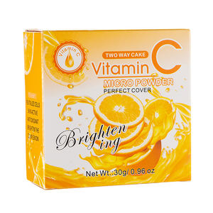 <span class=keywords><strong>TLM</strong></span>-polvo con vitamina C, Control del aceite, brillo, ajuste antisudor, natural, duradero, no es fácil de quitar, maquillaje corrector en polvo - Product Image 4