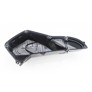 Partes del cuerpo de la motocicleta Cubierta de filtro de aire transparente Piezas de carbono Cubierta de filtro de aire para Honda PCX 2018 - Product Image 3