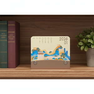Calendario 3D a Prezzo di Fabbrica, Personalizzazione Annuale 2026-2027 per Clienti <span class=keywords><strong>VIP</strong></span> - Product Image 2