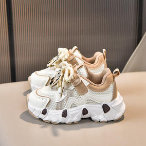 2025 printemps automne chaussures de Sport pour garçons filles respirant maille conception chaussures de course légères semelle souple pour petit moyen - Product Image 3