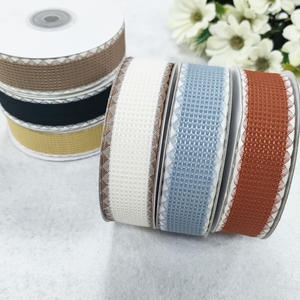 Toptan Dokuma Yüksek Kaliteli Dekorasyon Kumaş Kurdelesi, El İşi Hediye Paketleme Düğün Dayanıklı Kurdele Ruloları Toplu Tedarikçi - Product Image 2