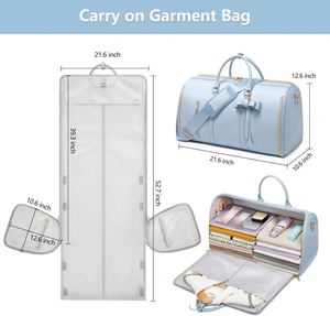 Free Sample Garment Bags for Hanging <b>Clothes</b>, Suit Bags for Closet <b>Storage</b>, Garment Bags for Travel Covers - Product Image 3