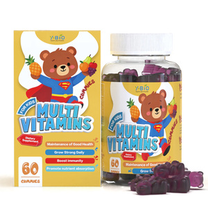 Gomitas Masticables Multivitamínicas para Niños y Adultos, Apoyo Diario para el Sistema Inmunológico y la Energía con <span class=keywords><strong>Complejo</strong></span> de Vitamina <span class=keywords><strong>B</strong></span>, C, D y E, Sabores Frutales Deliciosos - Product Image 1