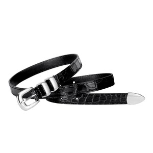 Cinturones de Cuero Genuino Personalizados para Mujer <span class=keywords><strong>RC135</strong></span>, Cinturón de Diseño Vintage de Lujo para Mujer - Product Image 2