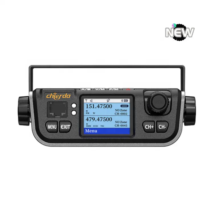 Chierda portabel radio mobil, mini DMR M520D GPS bluetooth LCD display 3000 Saluran