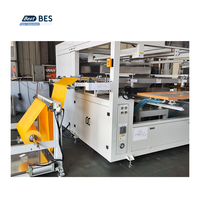 BES automatique Film couvrant stratification panneau chauffant au sol EPS panneau de mousse plancher chauffant plastique Machine de formage sous vide