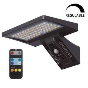 Lámpara solar LED regulable de 5W, IP65, ideal para exteriores, iluminación eficiente y sostenible, perfecta para jardines y - Product Image 1