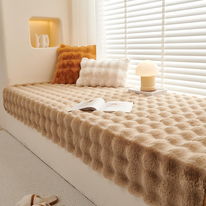 กระเป๋าตุ๊กตากระต่ายนวด - สีน้ำตาลอ่อน