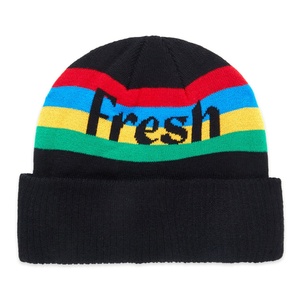 หมวกบีนนี่แบบกำหนดเองพร้อมโลโก้ลายแจ็คการ์ด หมวกไหมพรมสำหรับฤดูหนาว - Product Image 2