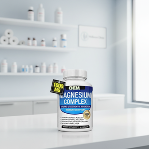 ओम मैग्नीशियम ग्लाइकेनेट पूरक 8 फार्म हड्डी स्वास्थ्य और मांसपेशियों की वसूली ऊर्जा के लिए कैप्सूल उच्च अवशोषण - Product Image 4