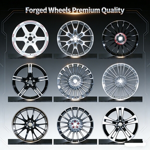 Nouvelles jantes en alliage d'aluminium forgé sur mesure pour l'aérospatiale |   Finition argent brillant |   Adaptation universelle |   Compatible <span class=keywords><strong>4x4</strong></span> 18-23 pouces 40 mm | - Product Image 4