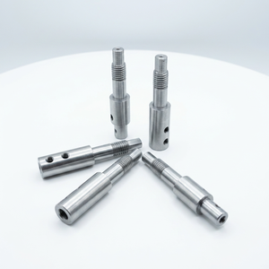 Blocs d'aluminium usinés CNC avec trous filetés, pièces de précision sur mesure, fabricant OEM, fabriqué au Vietnam - Product Image 1