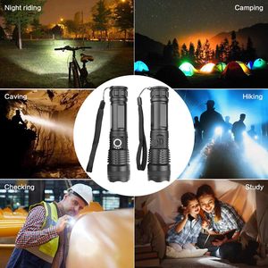 Lampe torche LED industrielle étanche à zoom haute puissance en alliage d'aluminium 15W P50 - Product Image 5