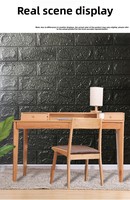 Panneaux muraux 3D en briques blanches imperméables de 70x77 cm, autocollants modernes pour la décoration murale du salon, de la chambre à coucher, du fond de mur