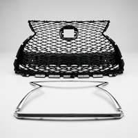 Grille avant style F-Sport en nid d'abeille en ABS, amélioration pour Lexus RX350 RX450h 2020-2022 (vente en gros)