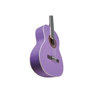 EKO GUITARS-Guitares classiques violettes CS-10 Tilia Top Tilia Fond et éclisses laminés et manche en bouleau et touche - Product Image 4
