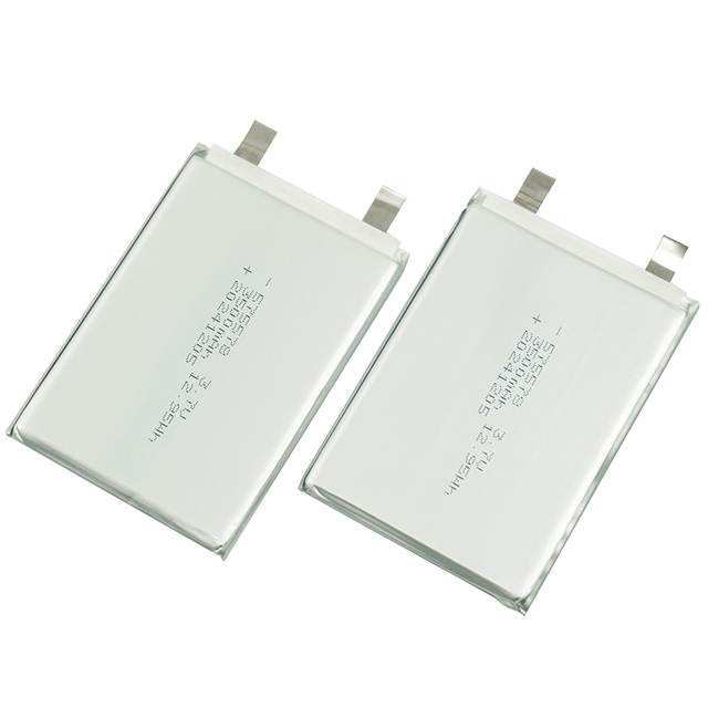 Wholesale Customized 3.7V Lithium Ion Li-Polymer 3500mAh 575578 Lipo Rechargeable Batteries for LED Light With PCB