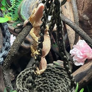 Hamac de couchage pour gecko, nid pour reptile, balançoire pour perroquet, modèle pour animaux de compagnie reptiles - Product Image 4