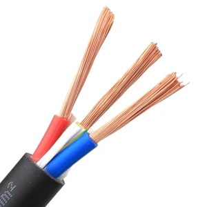 Nhà máy trực tiếp linh hoạt rvv <span class=keywords><strong>2</strong></span> 3 4 5 lõi cáp đồng với PE & PVC Áo khoác cho Xây Dựng & cáp điện - Product Image 3