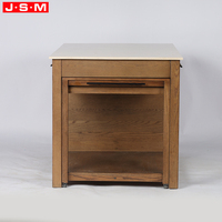 Meubles de salon pierre artificielle placage haut carcasse bureau table de bureau en bois pour un usage domestique