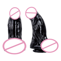 Grand pénis artificiel réaliste en PVC pour femmes