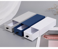 Boîte d'emballage pour lunettes en stock, type tiroir, rectangulaire, en carton, pour le rangement de parfums et de cosmétiques, boîte en papier, boîte cadeau d'aromathérapie