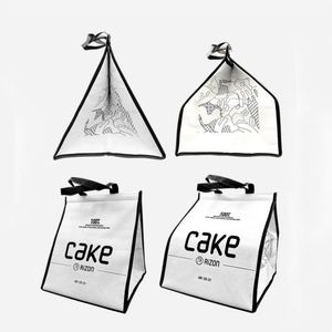 Reusable Insulated PP Cooler Bag Thermal Printed Zipper Birthday Cake Keep Cold Eco-Friendly Birthday Cake Package Solution - Product Image 4