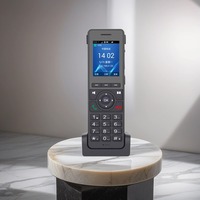 Teléfono SIP 4G LTE con Doble SIM, 3 Líneas, WiFi 2.4G, Inalámbrico, Pantalla de 2.4 Pulgadas, G.711A para Oficina/Hogar/Escuela/Hoteles, VoIP