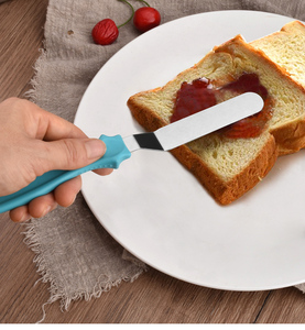 Người Bán Chạy Bộ <span class=keywords><strong>3</strong></span> Món Thìa Vét Bột Bánh Kem Logo Theo Yêu Cầu Bộ <span class=keywords><strong>3</strong></span> Món Thìa Vét Bột Bơ Bánh Bằng Kim Loại Thép Không Gỉ - Product Image 4