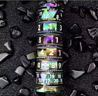Jouet anti-stress DND Fidget Roulette Spinner Dice pour joueur de RPG Cadeau
