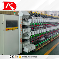 Kingkangda usine nouvelle machine de torsion de fantaisie à double broche creuse à deux rouleaux usine directe à haut rendement