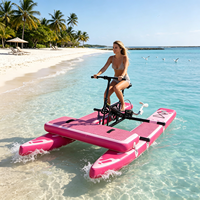Kayak gonflable de loisirs aquatiques, Vélo aquatique à pédales, en PVC, Série WB, pour usage extérieur, de fabrication industrielle