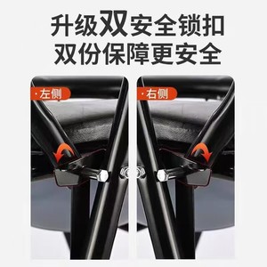Toilet <b>Chair</b> With <b>Padded</b> Seat And Armrests For Elderly And Disabled Users Large Straight Body Design TS890 - Product Image 4