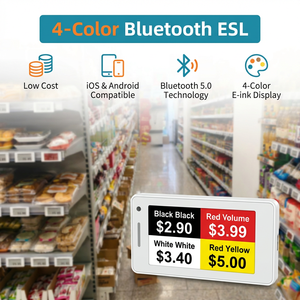 Étiquettes de Prix Numériques <span class=keywords><strong>ESL</strong></span> RFID pour Supermarché, Étiquette Électronique de Rayon pour Magasin - Product Image 6