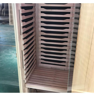 Sistema de música equipado clásico tradicional Hemlock doble hogar interior infrarrojo lejano Sauna Panel de Control de computadora garantía de 2 años - Product Image 5