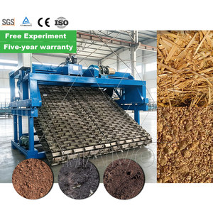 Retourneur de compost de type chaîne certifié ISO pour la production d'engrais organiques - Product Image 3