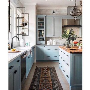 Mutfak Đảo Bếp Chiếu Sáng Modular Đồ Nội Thất Nhà Bếp - Product Image 4