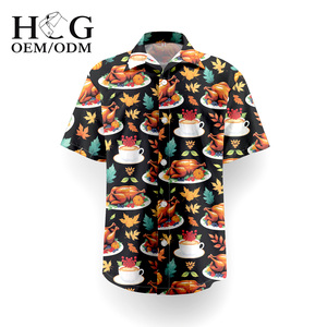 Camisa Hawaiana Holgada para <span class=keywords><strong>Hombre</strong></span>, Estilo Casual de Playa, Popelina, Manga Corta, Transpirable, Antiarrugas, Éxito de Ventas - Product Image 5