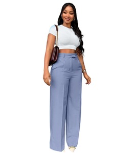 <span class=keywords><strong>Pantaloni</strong></span> Estivi da Donna a <span class=keywords><strong>Vita</strong></span> Alta, Casual ed <span class=keywords><strong>Eleganti</strong></span> per Ufficio, Taglie Forti, Vestibilità Comoda <span class=keywords><strong>con</strong></span> <span class=keywords><strong>Elastico</strong></span> <span class=keywords><strong>in</strong></span> <span class=keywords><strong>Vita</strong></span> - Product Image 3