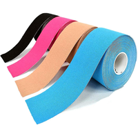 Cinta de Kinesiología Deportiva Unisex, Ecológica, Transpirable, Impermeable y Elástica, de Algodón Color Piel, 5cm*5m