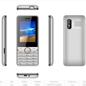 โทรศัพท์มือถือเกมมิ่ง OEM โลหะและพลาสติก ขนาด 2.8 นิ้ว พร้อมปุ่มกดขนาดใหญ่ ดีไซน์หรูหรา ลำโพงเสียงดัง แบตเตอรี่ใช้งานได้นาน - Product Image 4