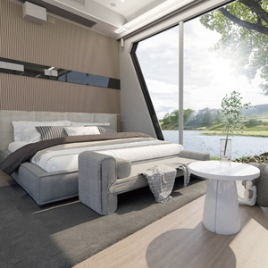 Casa modular de cápsulas <span class=keywords><strong>Precio</strong></span> al por mayor Casa contenedor de cápsulas espaciales Disfrute de la naturaleza Casa de cápsulas - Product Image 5