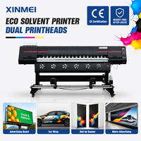 Impresora de Gran Formato con Tinta Eco Solvente para Publicidad, Señalización, Vinilos, Pancartas, con Certificación CE y 2 Años de Garantía