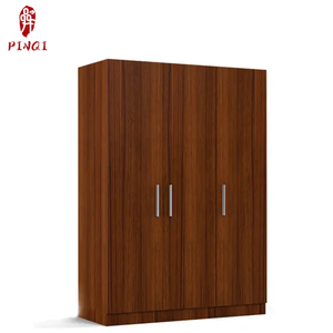 YG-72 Promozione di Fabbrica <span class=keywords><strong>Armadio</strong></span> a 3 <span class=keywords><strong>Ante</strong></span> <span class=keywords><strong>Scorrevoli</strong></span> in Legno Guardaroba per Camera da Letto Domestica - Product Image 1