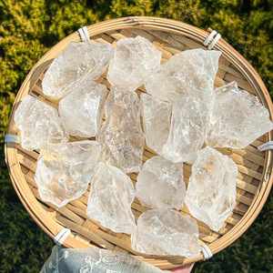 אבנים ריפוי גביש טבעי סיטונאי: דגימות מינרלים גלם של קוורץ קישוט אבן ארומתרפיה - Product Image 2