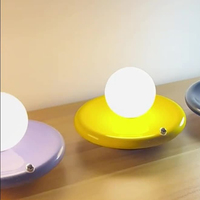 Lampe d'ambiance décorative créative de haute qualité, lampe de nuit rechargeable, lampe de chevet pour salon, lampe de bureau LED à charge USB