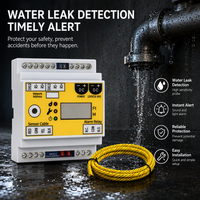 Détecteur de fuite d'eau, contrôleur de localisation de fuite, alarme de fuite, précision de 0,1 m, RS485 Modbus 9-30V DC