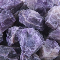Precio de fábrica al por mayor piedras preciosas naturales roca amatista cristal en bruto para Decoración