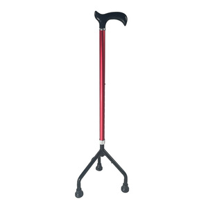 Three Legged <b>Walking</b> Stick Aluminum Alloy Lightweight Triangular Cane For Elderly Men And Women - Product Image 1